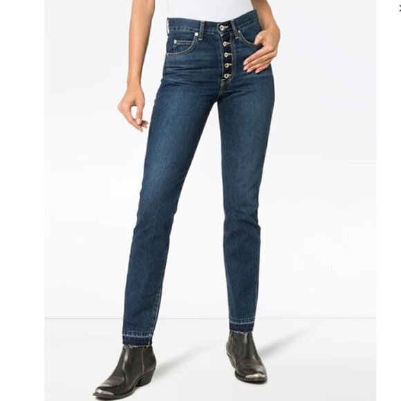 NWT Eve Denim the silver bullet high waisted skinny leg jeans size 26 - Picture 2 of 12